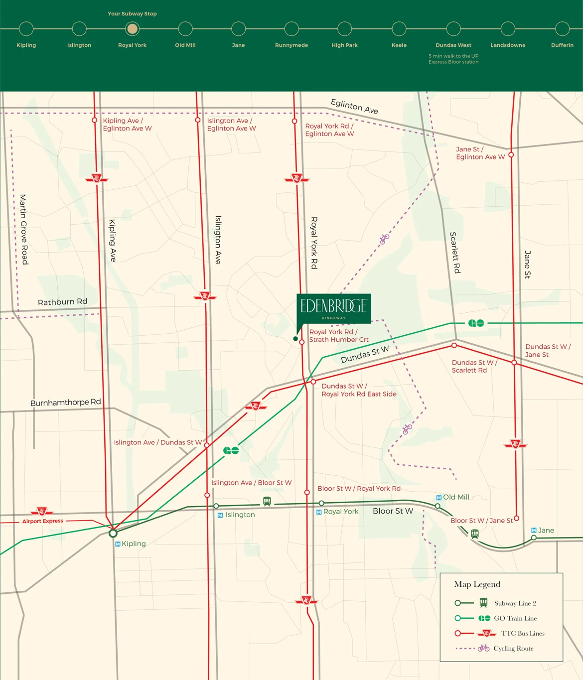 The Kingsway Neighbourhood Map